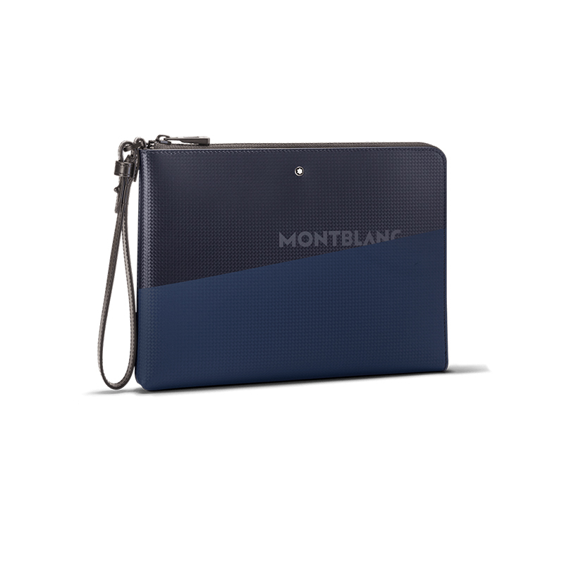 Pochette Montblanc - Clutch Sartorial in Pelle Nera