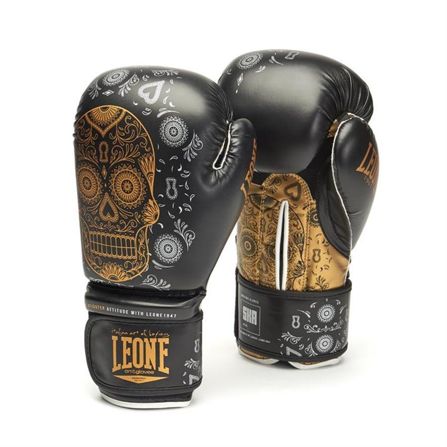 LEONE GUANTI BOXE SKA NERO 10 OZ MOD. GN099