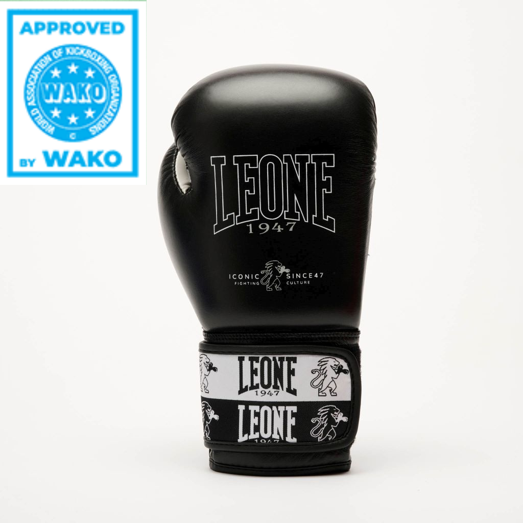 LEONE GUANTI KICKBOXING MODELLO ICONIC 10Z CON BOLLINO WAKO