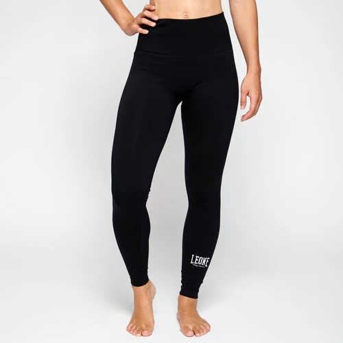 LEONE LEGGINGS LOGO NERO DONNA MOD. ABX125