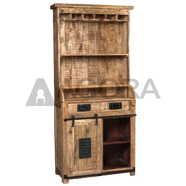 Mobile Bar Con Portabottiglie Staccabile A 3 Livelli E 1 Cassetto Credenza  Industriale E Portabicchieri Buffet Rete La Casa E La Cucina Del Caffè Da  1.547,03 €