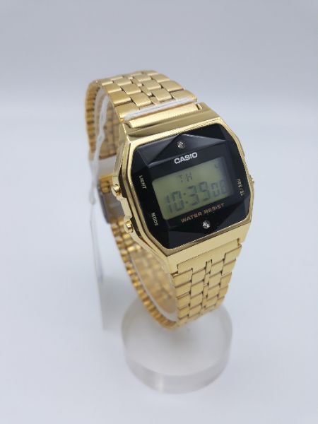 Orologio Casio Vintage A159WGED 1EF con brillanti naturali