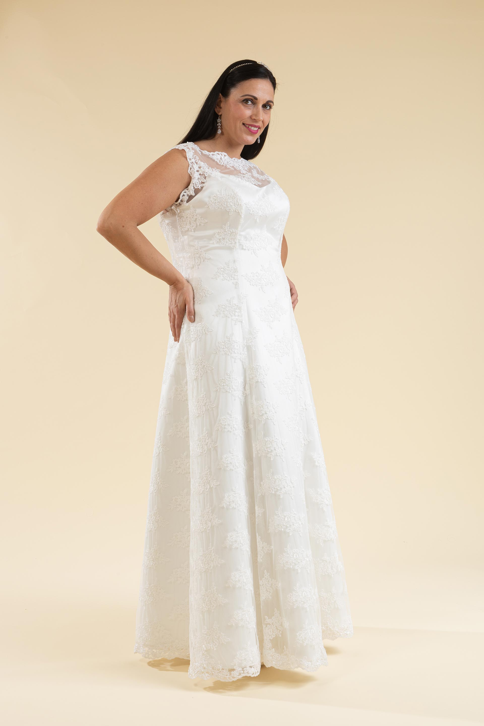 abito da sposa redingote Kenda