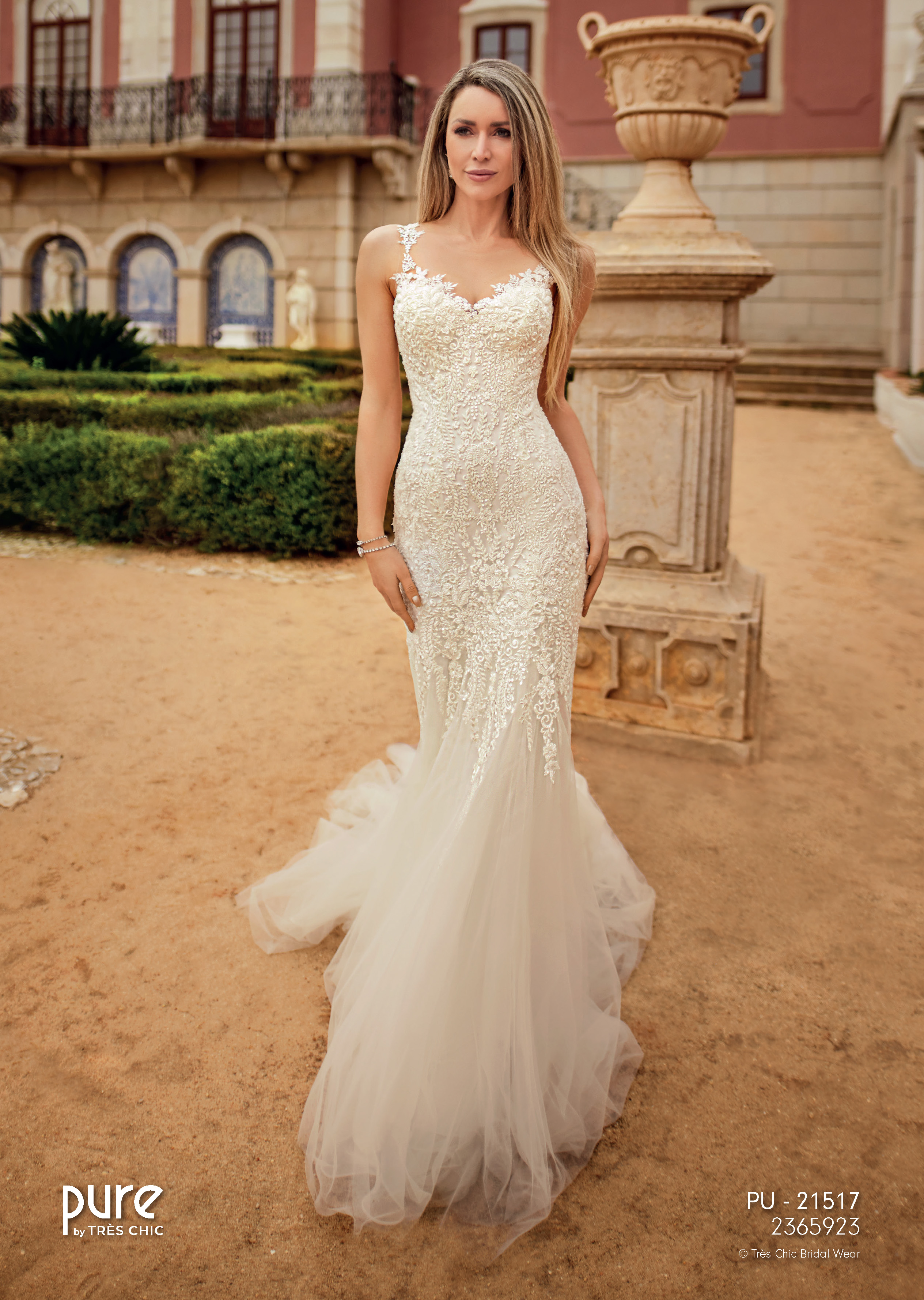 Abito sposa in pizzo a sirena. Favole Abiti da Sposa e da Cerimonia con Sartoria