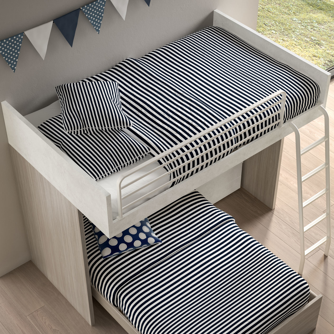 Letto Soppalco 1 Piazza E Mezza