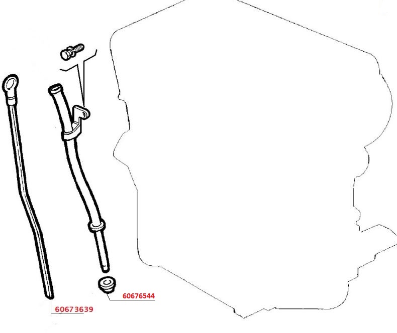 Indicatore Di Livello Dell'olio Dell'asta Misura-livello Per Il Controllo Del Motori Con Colore Giallo Sistema Motore 152081878