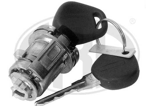 Cilindro Serratura Sportello Auto Con 2 Chiavi – Compatibile Con Fiat Fiorino, Qubo, Doblo E Citroen Nemo