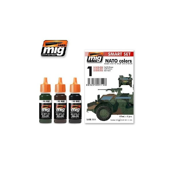 NATO COLORS SET Mister Kit