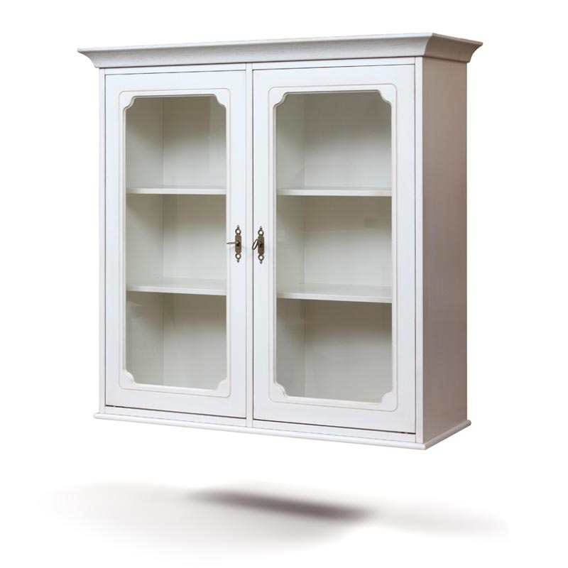 Creative Deco Vitrine Murale Petite Etagere Bois Blanche