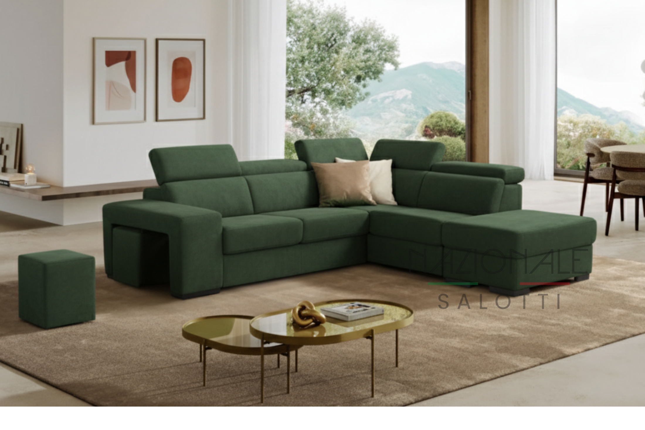 Pouf Angolare Prezzi Divano Angolare Posti Con Penisola