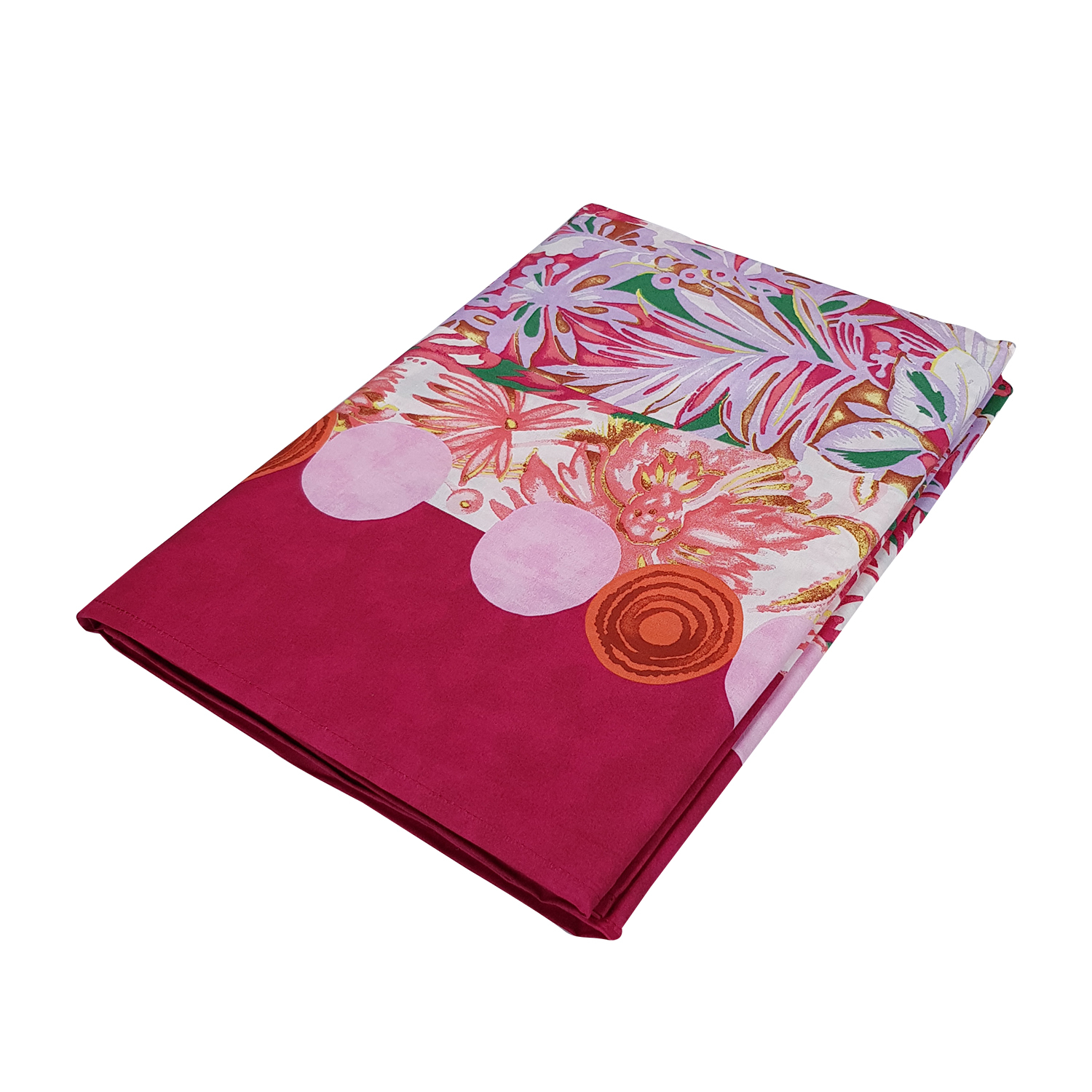 Bassetti Life Foulard Telo Arredo Outdoor multicolore puro cotone Rosso