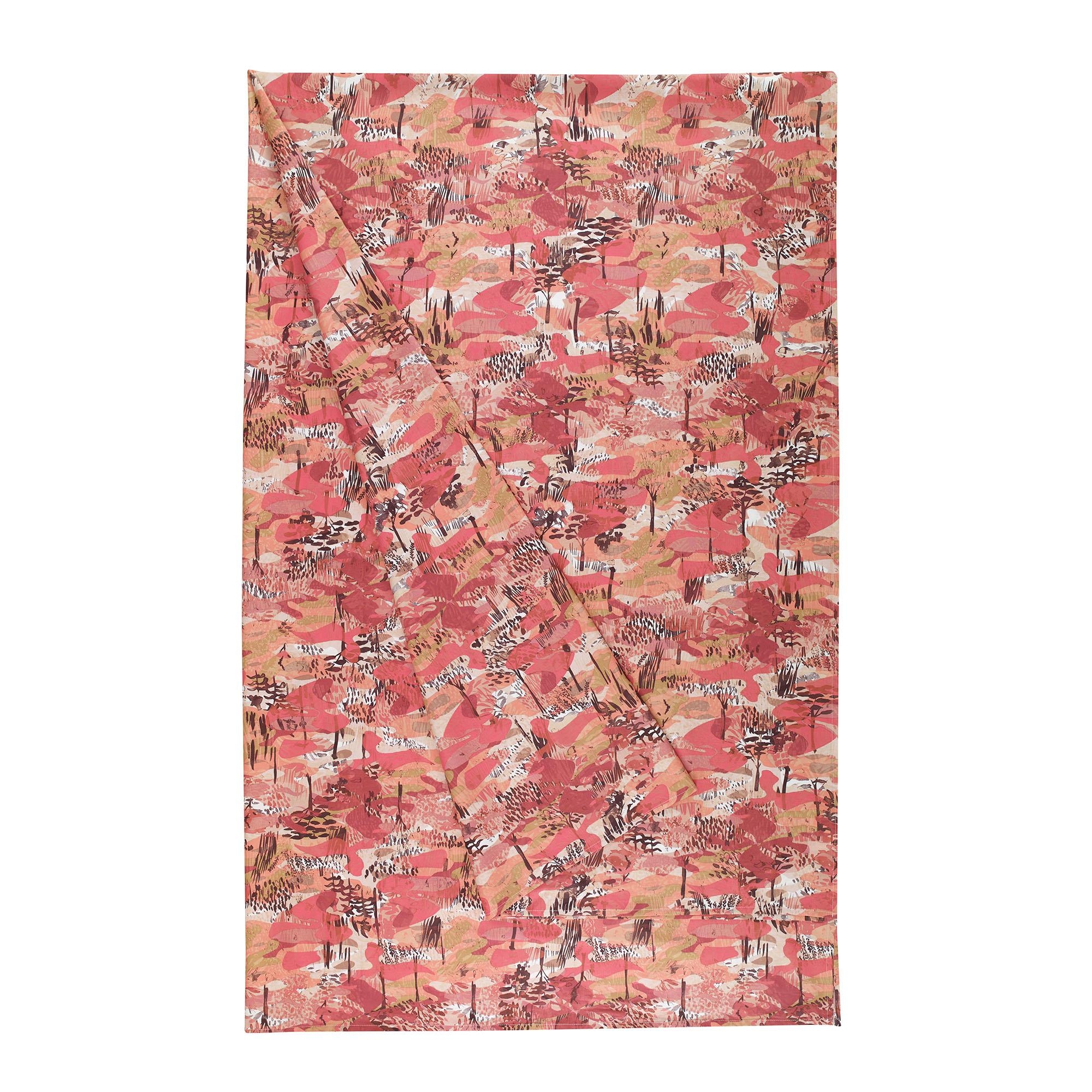 Bassetti Life Foulard Telo Arredo Savannah 9 corallo in puro cotone - varie misure