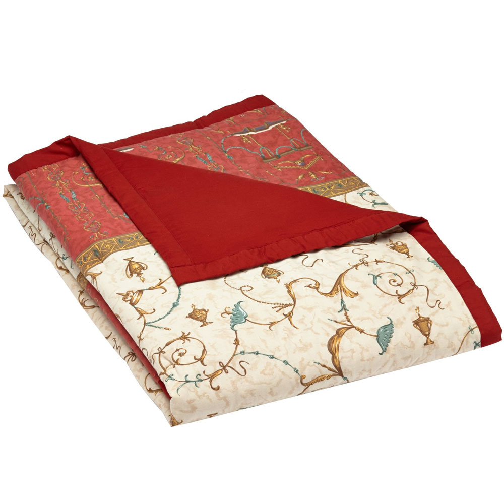 Bassetti Plaid Granfoulard 180x250 cm OPLONTIS v.8 bordeaux