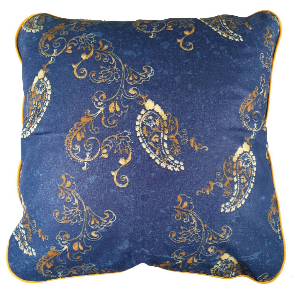 Fodera per cuscino BASSETTI Granfoulard 40x40 cm BURANO blu