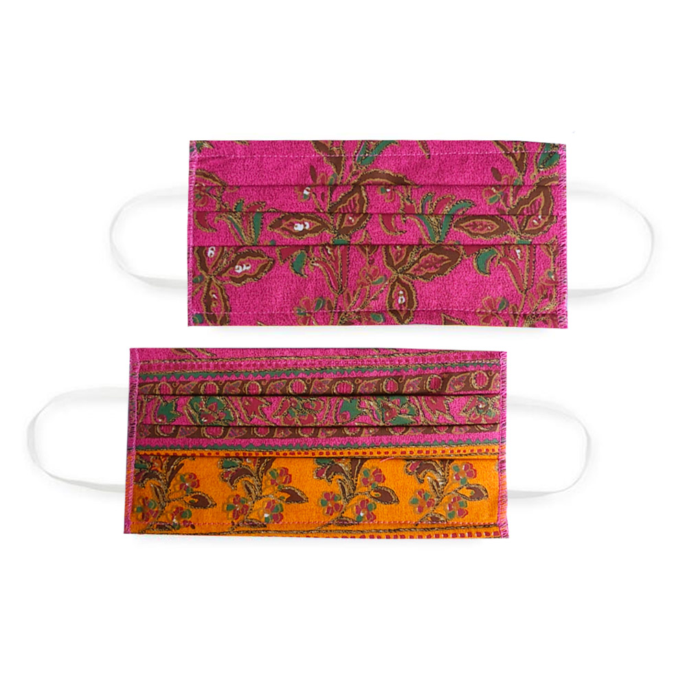 Set 2 mascherine filtranti lavabili Bassetti Granfoulard Montefano R1