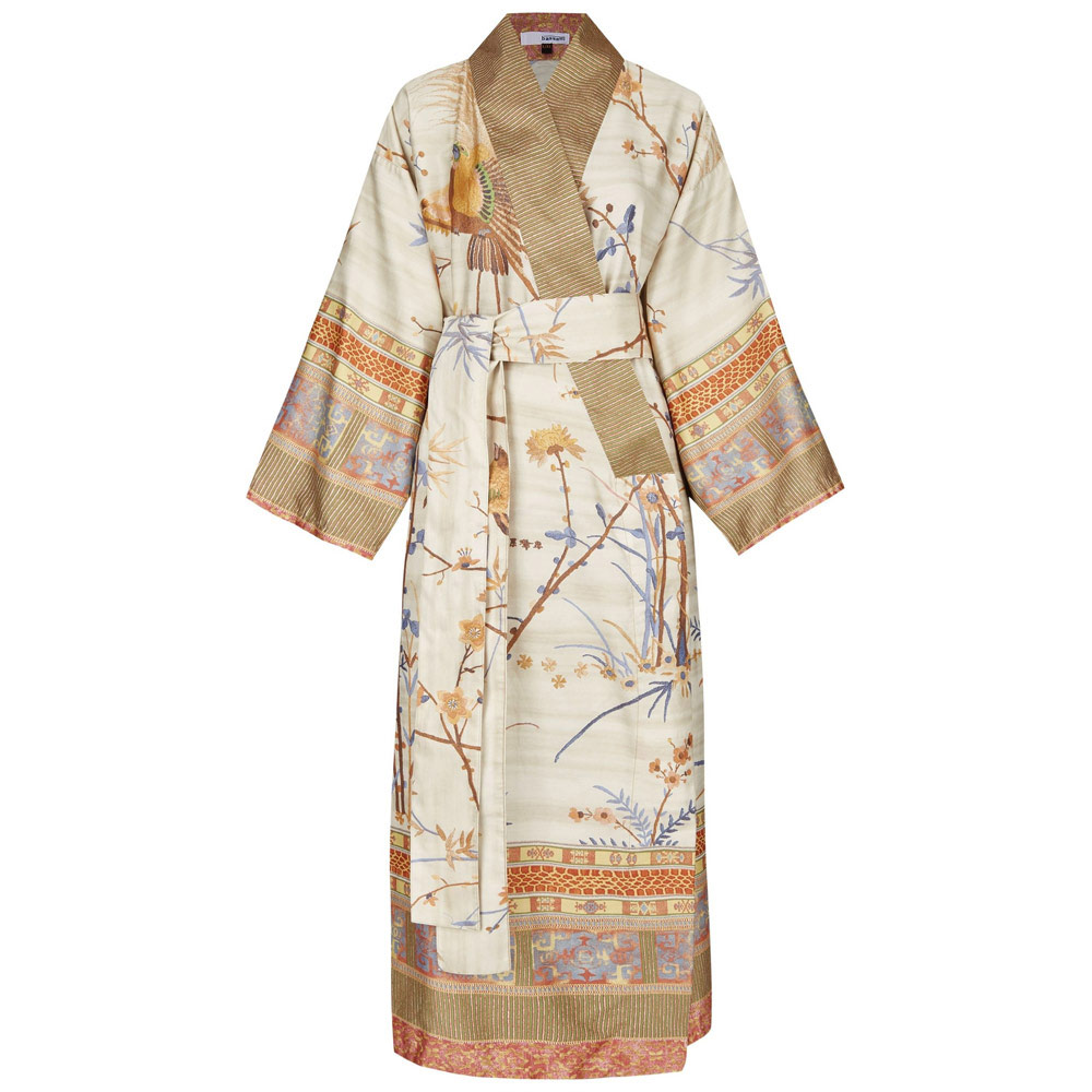 Bassetti Granfoulard Kimono Vestaglia FONG beige rosa