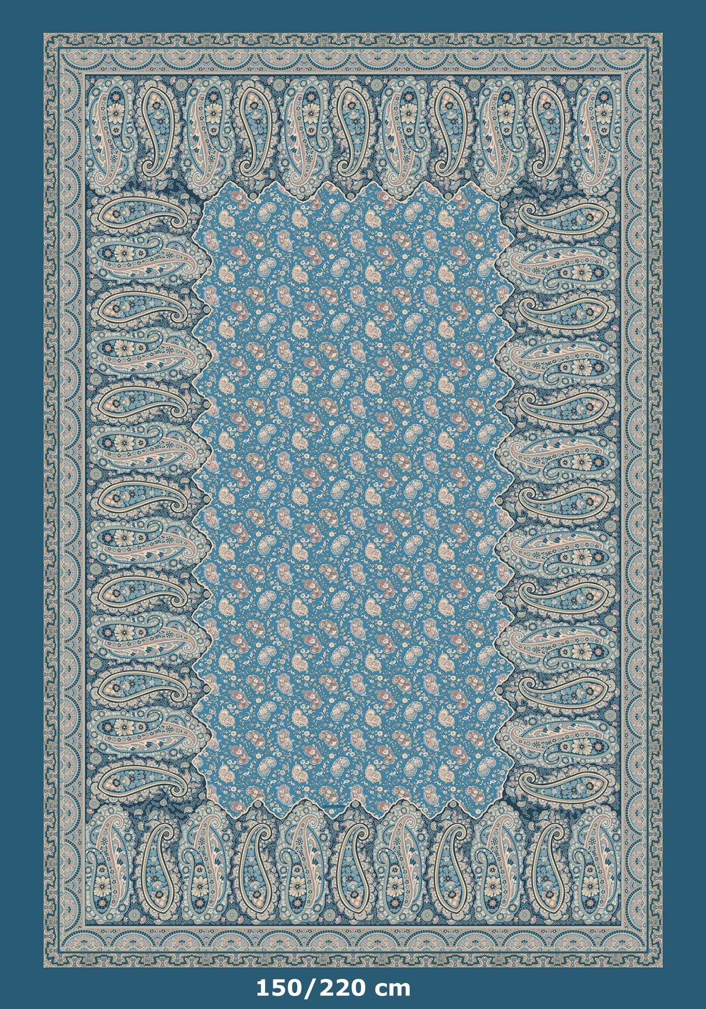 Bassetti Tappeti Granfoulard IMPERIA B1 antiscivolo - 3 Misure