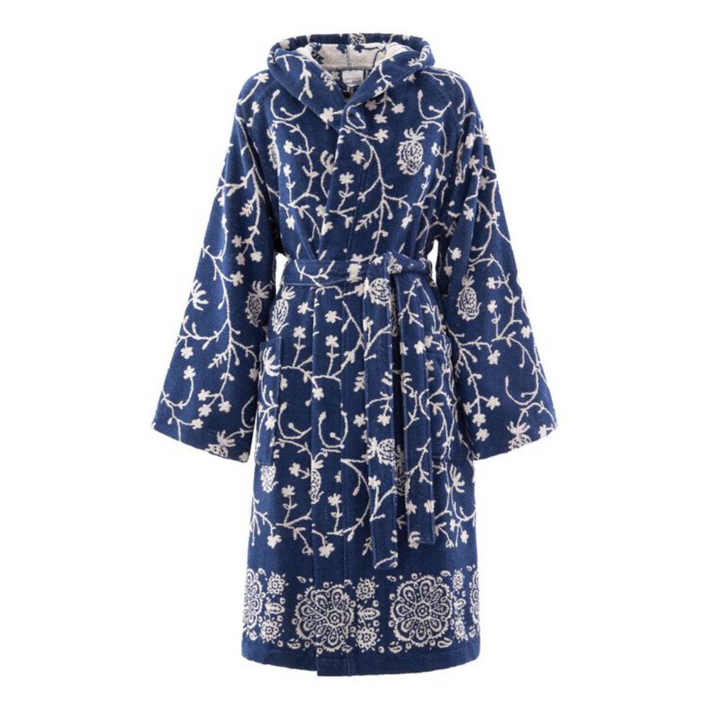 Bassetti Vivian Accappatoio Unisex - 100% Cotone, Spugna Morbida, Con Cappuccio - Foto 4