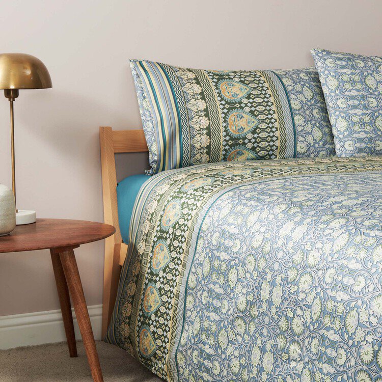 Copripiumino in raso Matrimoniale Granfoulard Bassetti Mira V1