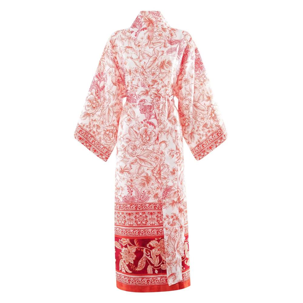 Bassetti Granfoulard Kimono Vestaglia Capodimonte R1 corallo