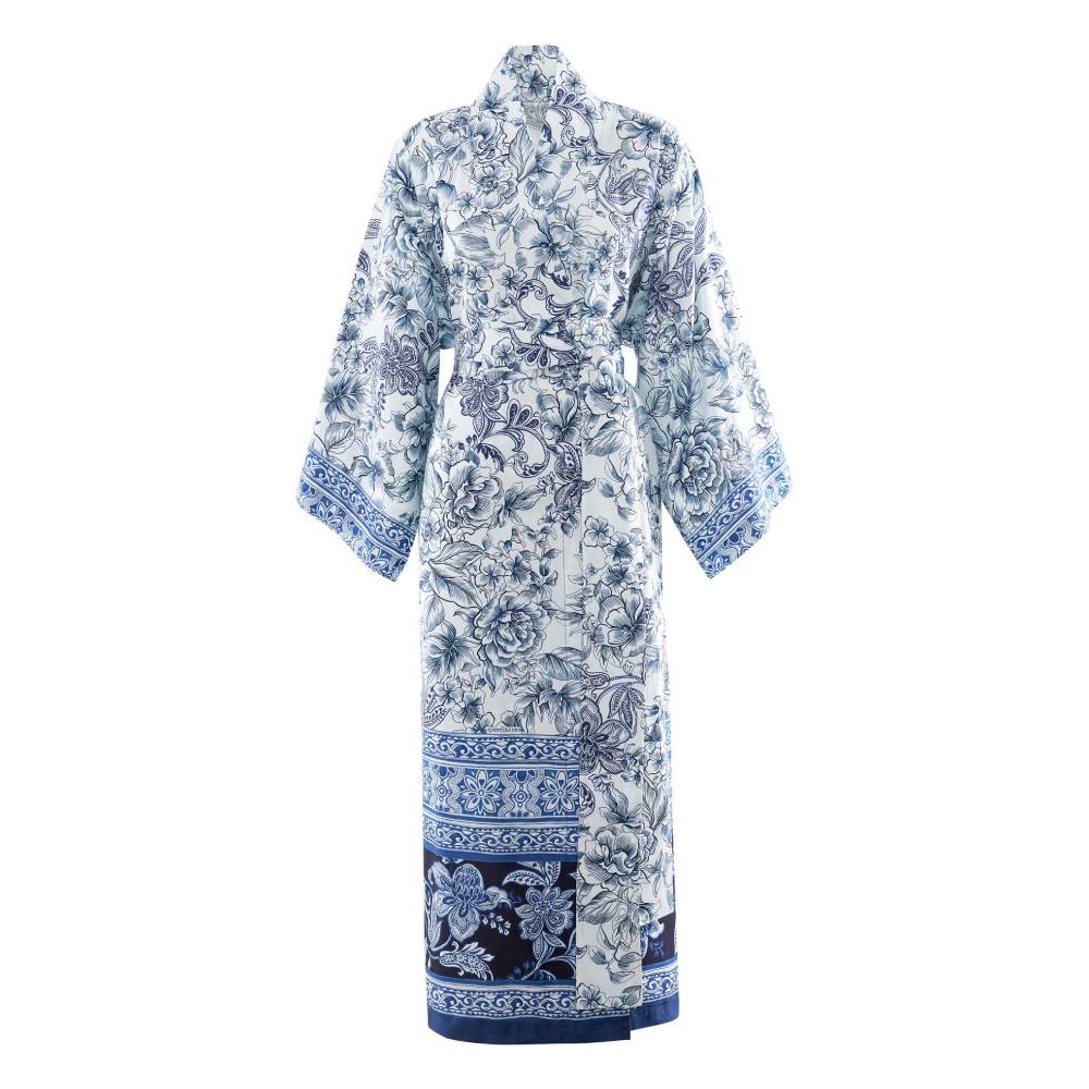 Bassetti Granfoulard Kimono Vestaglia Capodimonte B1 blu