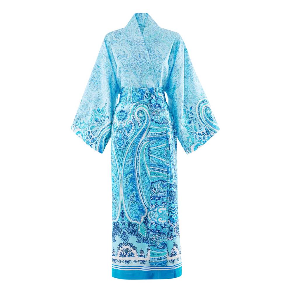 Bassetti Granfoulard Kimono Vestaglia Mergellina B1 Oceano