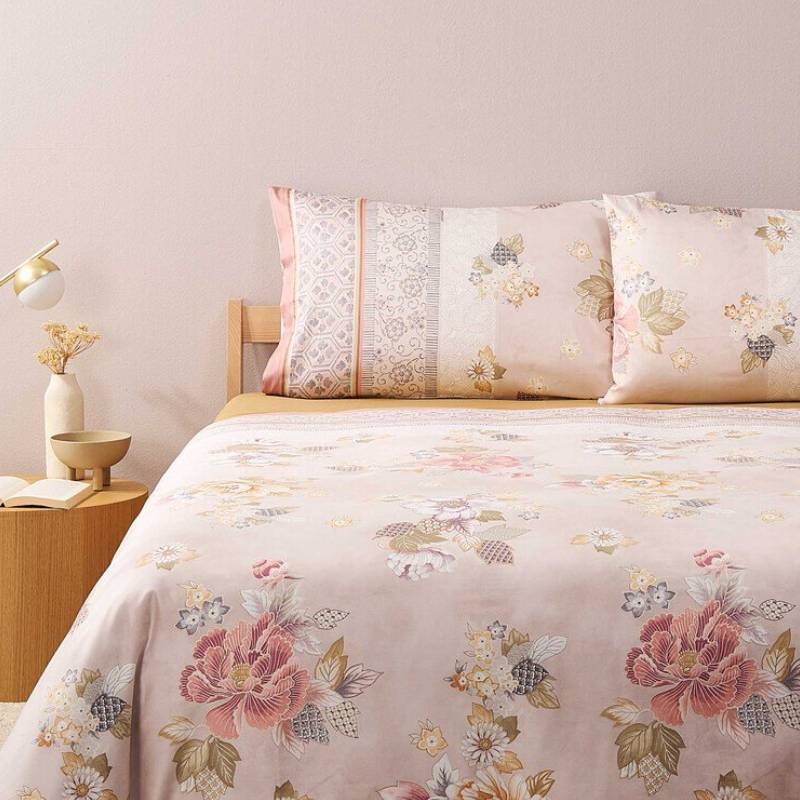 Copripiumino in raso Granfoulard Bassetti Matrimoniale Hanami 41