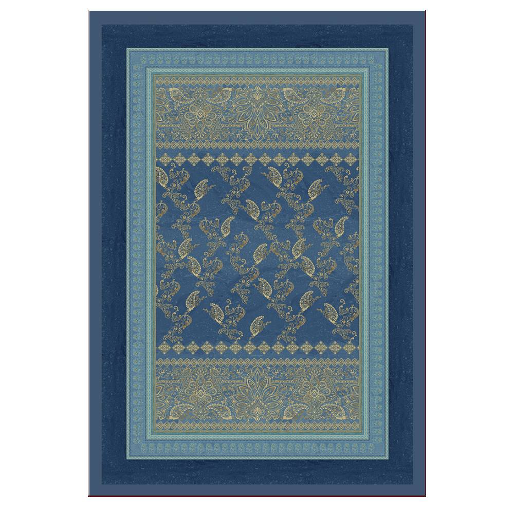 Bassetti Granfoulard Plaid in scatola coperta MATERA B1 blu idea regalo