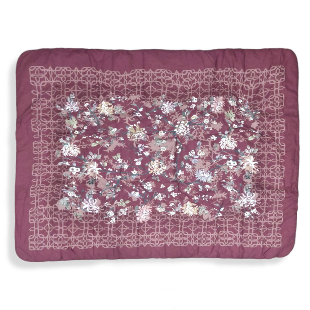 Plaid imbottito per divano GABEL 130x170 cm Nuvola bordeaux