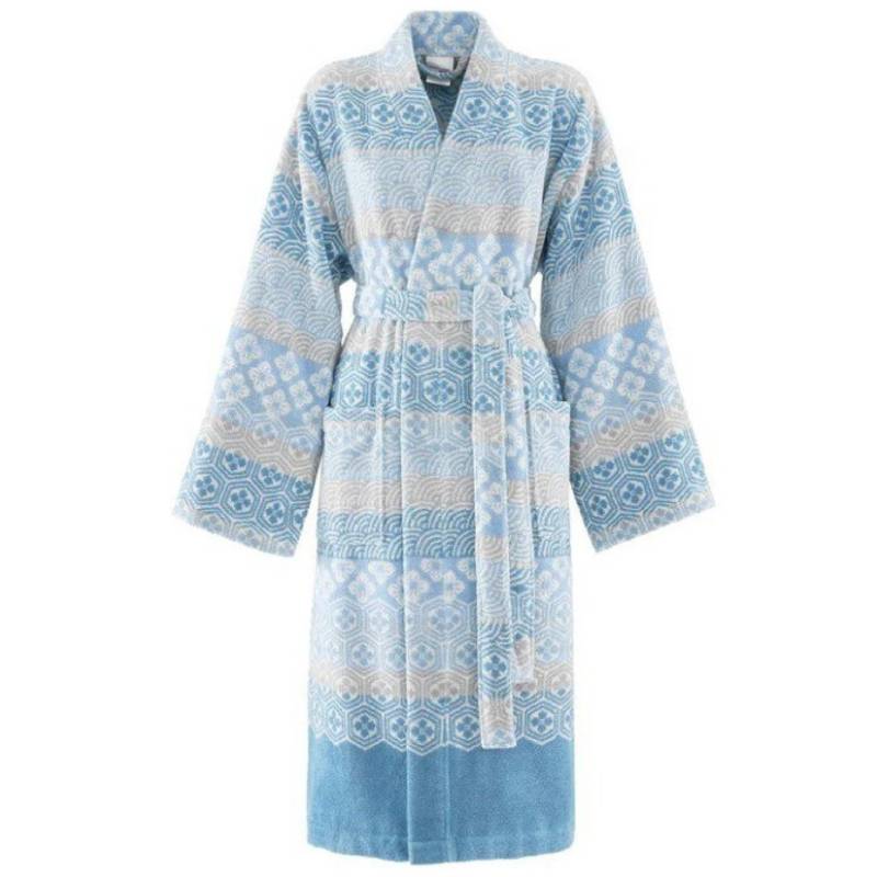 Bassetti Accappatoio sciallato donna in spugna Granfoulard HANAMI G1