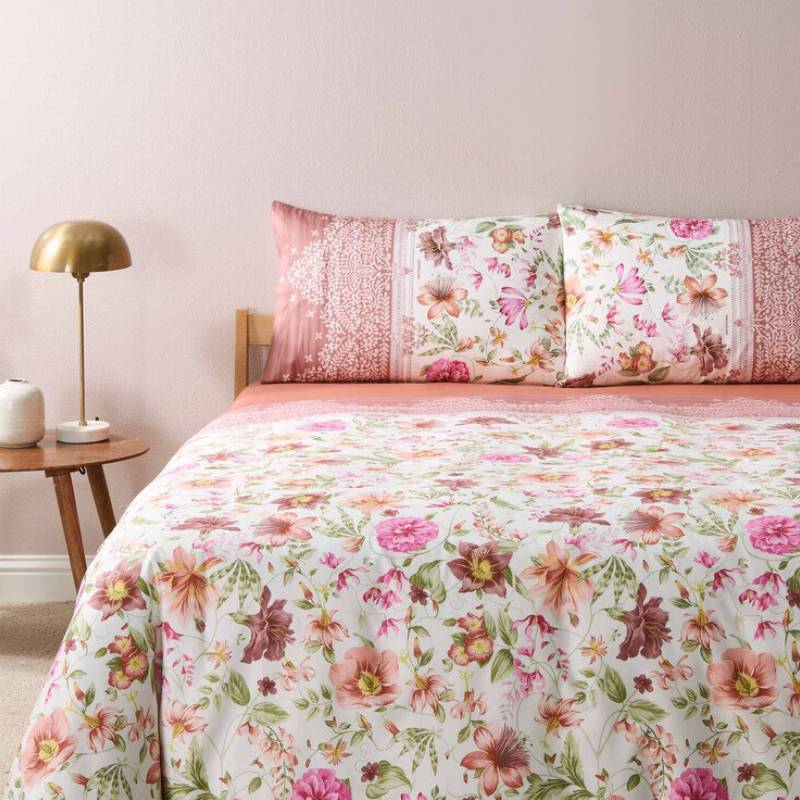 Copripiumino in cotone Granfoulard Bassetti Matrimoniale Casablanca P1