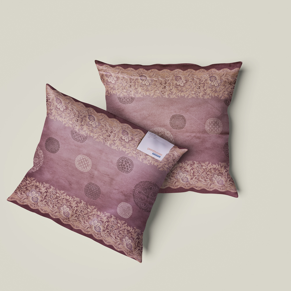 Copricuscino Arredo in panama di cotone Bassetti Pallavicino G1 40x40