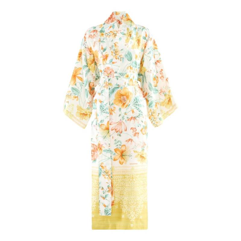 Kimono Bassetti Casablanca Y1 - Eleganza e Stile giallo floreale