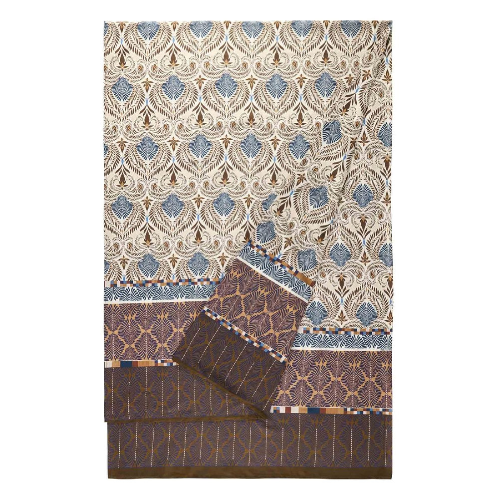 Telo Arredo Bassetti Granfoulard Nairobi M1 Marrone Avorio – 180x270 cm