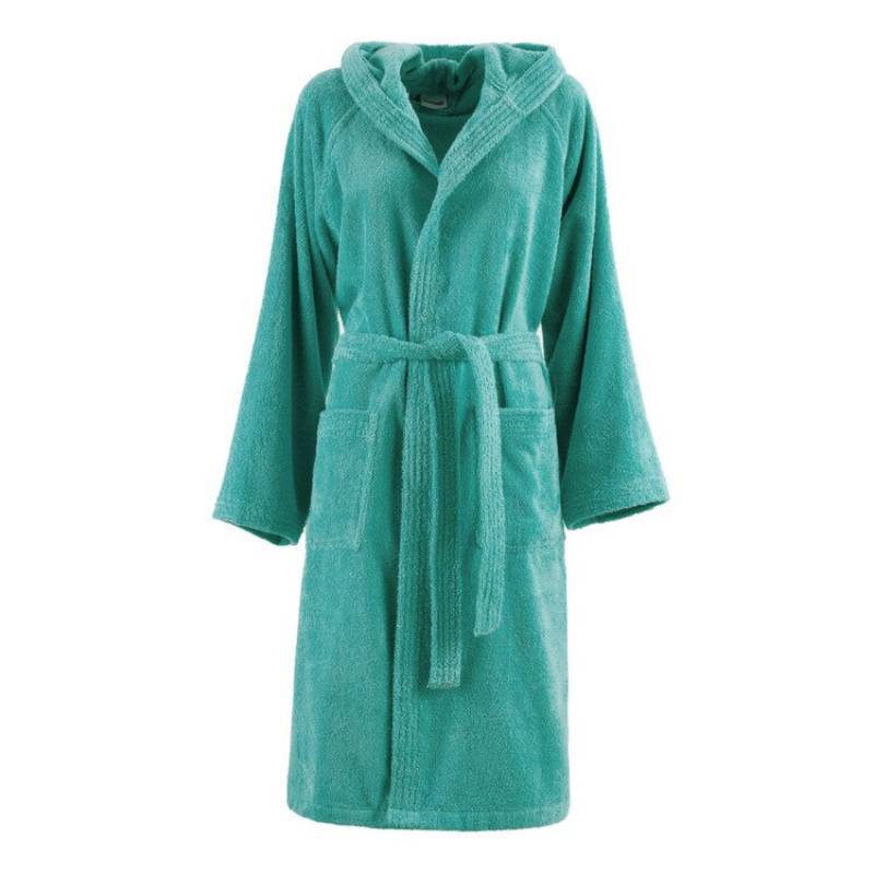 Bassetti Accappatoio con cappuccio 360gr/m² Unisex smeraldo