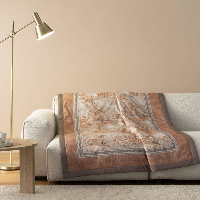 Bassetti Plaid Acquaforte 41 135x190 - Eleganza tortora per la tua casa