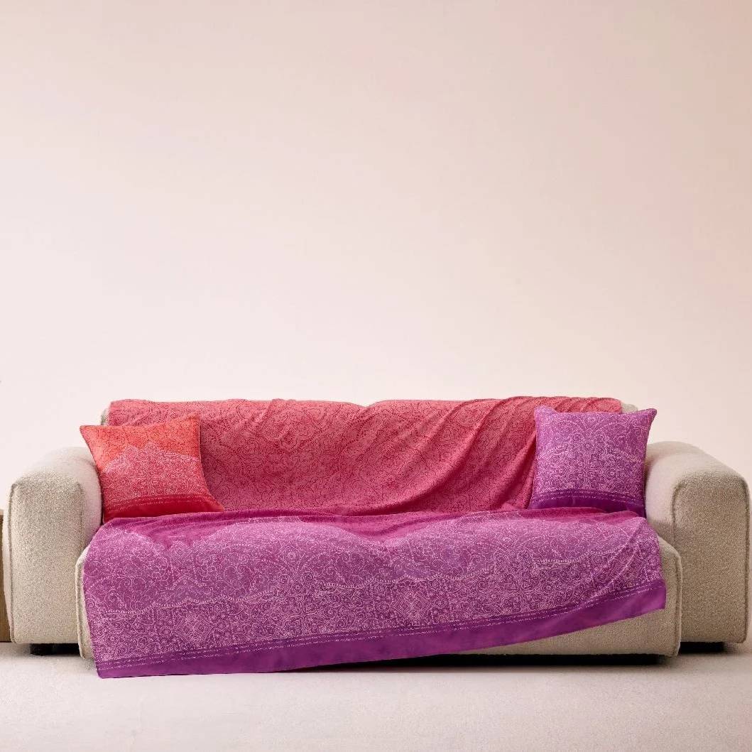 Telo Arredo Bassetti Granfoulard 180x270 Dolceacqua Fucsia