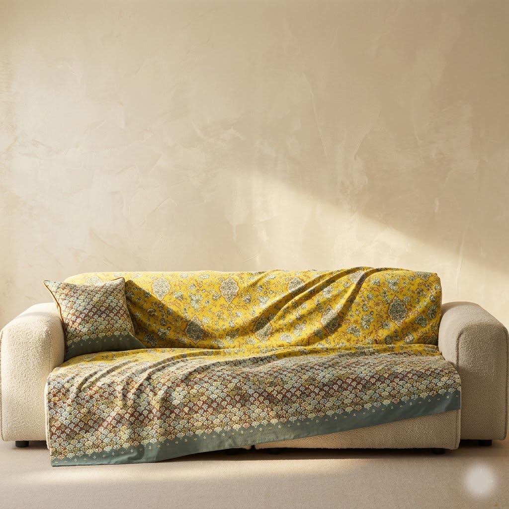Bassetti Granfoulard Telo Arredo 350x270 Tigullio Oro Copridivano Grande