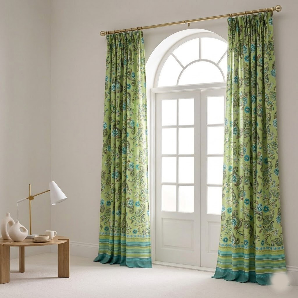 Bassetti Granfoulard Telo Arredo 350x270 Rapallo Verde Copridivano Grande