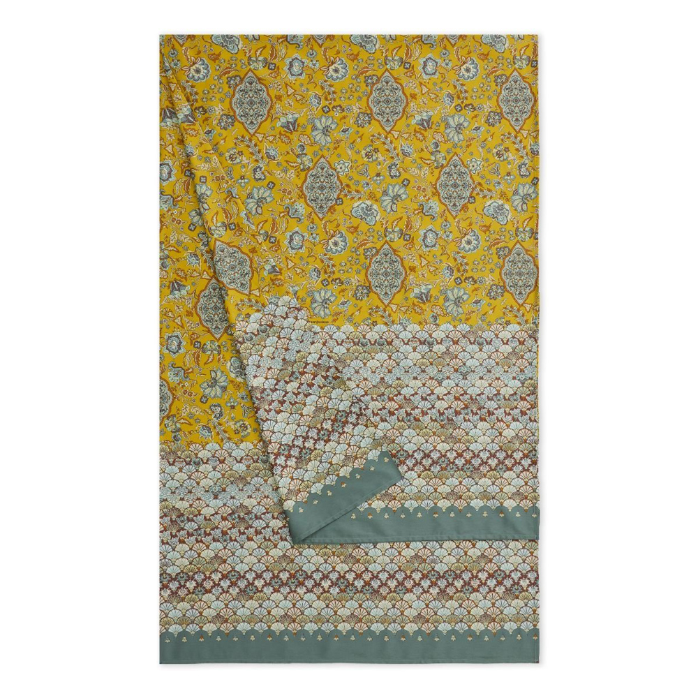 Granfoulard Bassetti Tigullio Oro 180x270 Telo Arredo Giallo Mediterraneo