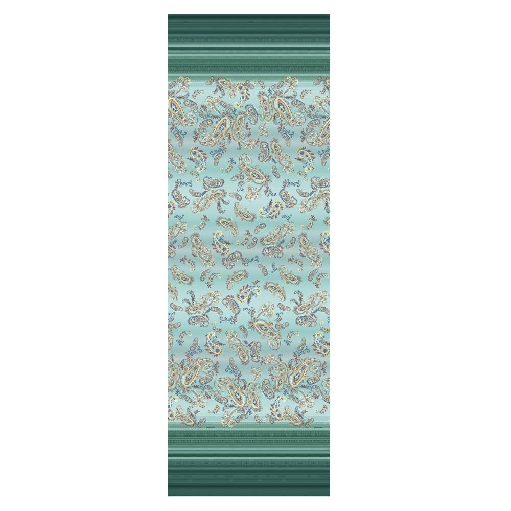 Bassetti Tosca V1 Pannello Arredo 75x270 | Eleganza Verde Acqua