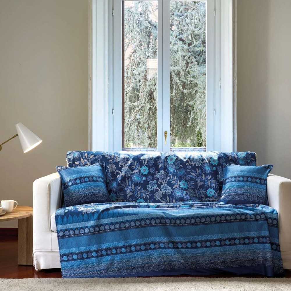 BASSETTI | Granfoulard Varigotti B1 270x270 Telo Arredo floreale