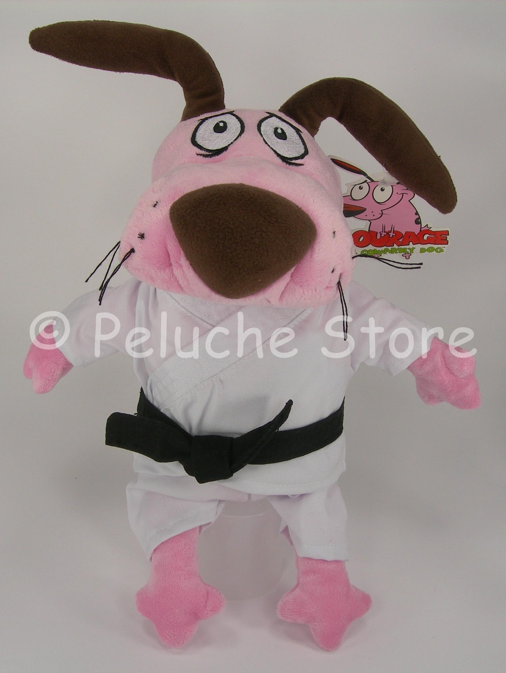 Leone il Cane Fifone - Leone con Accappatoio peluche misura 3